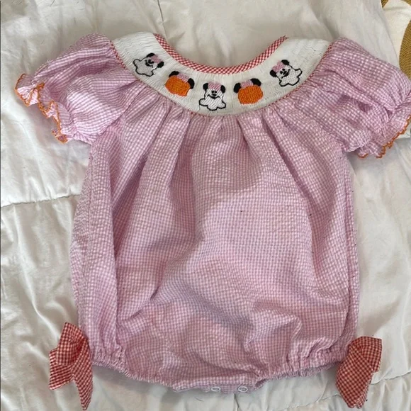 Disney Halloween smocked bubble - Picture 2 of 6